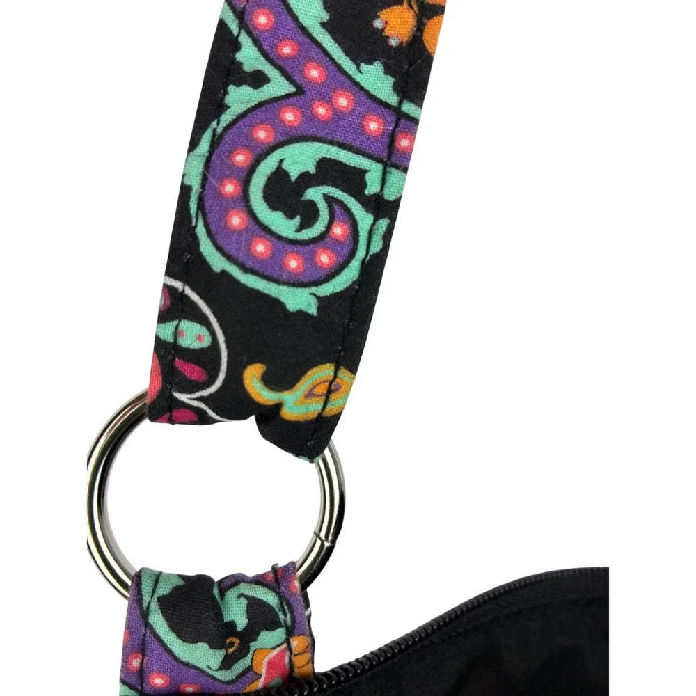 Waverly Inspirations Quilted Paisley Crossbody Bag Purse Adjustable Strap